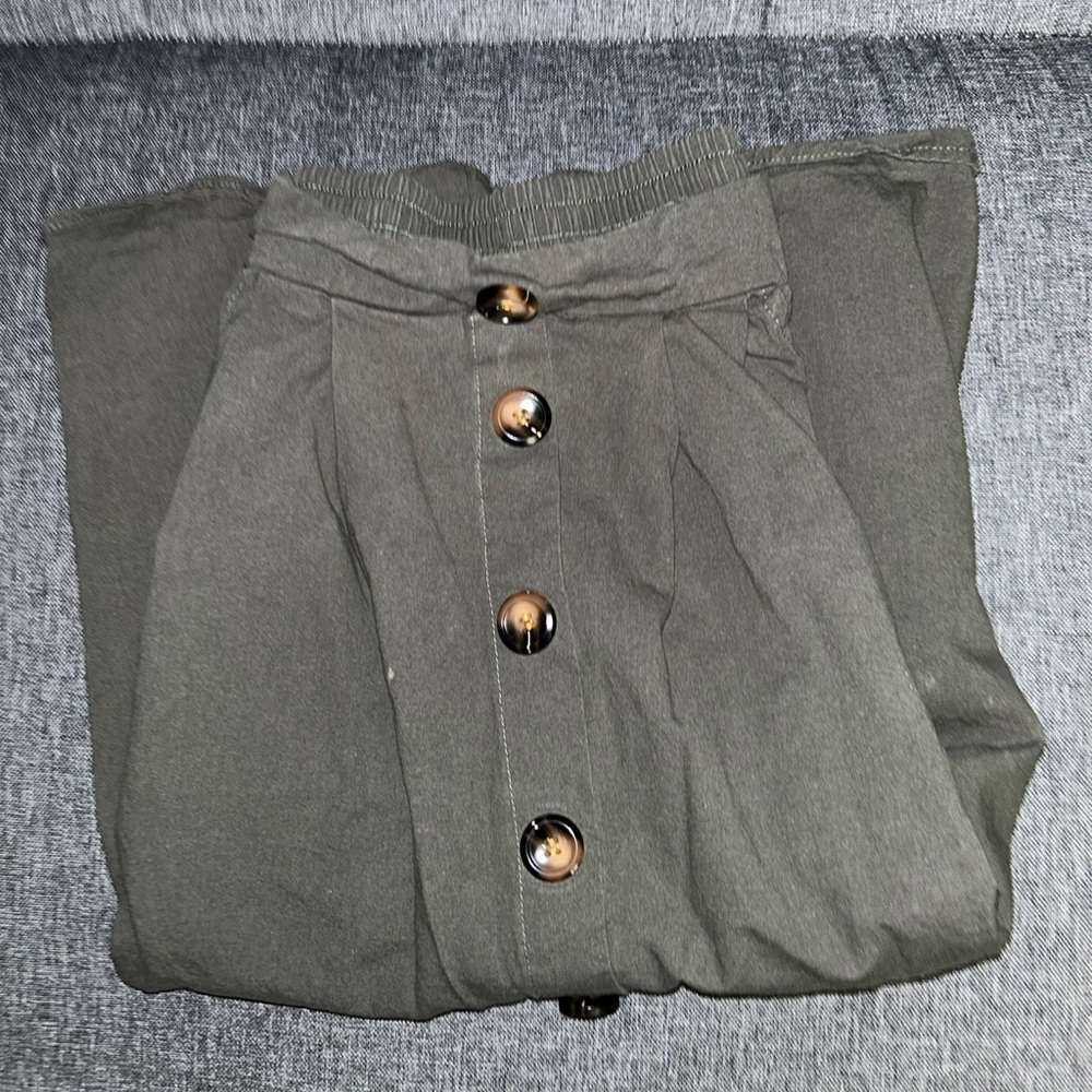 Olive Green Skirt